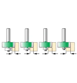 Clearance Rabbeting Sets Routing