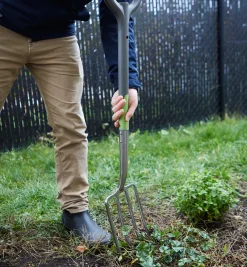 Hot Radius Ergonomic Stainless-Steel Forks Garden Care