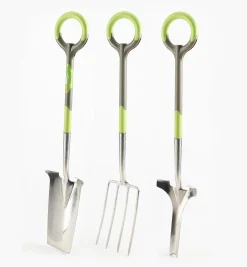 Online Radius Ergonomic Stainless-Steel Digging Spade, Fork & Weeder Set Weeding