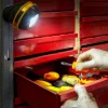 New Rechargeable Heavy-Duty Magnetic LED Orb Light Lighting