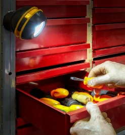 New Rechargeable Heavy-Duty Magnetic LED Orb Light Lighting