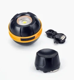 New Rechargeable Heavy-Duty Magnetic LED Orb Light Lighting
