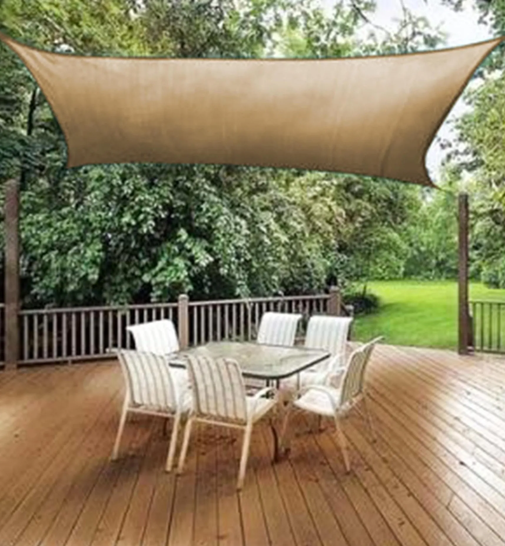 Outlet Rectangle Shade Sail Sun Shades