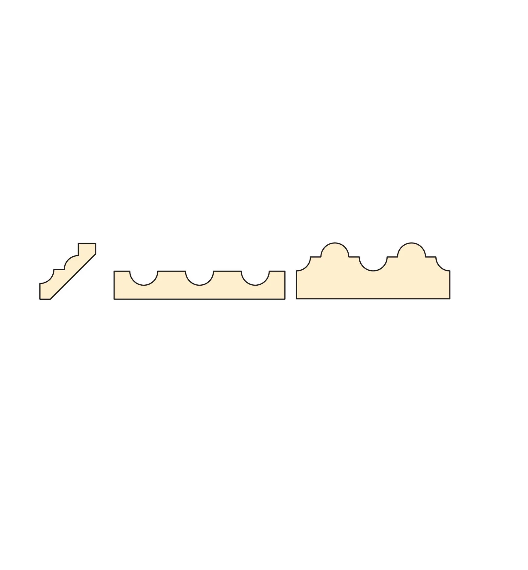 Clearance Reed And Bead Router Bit Routing