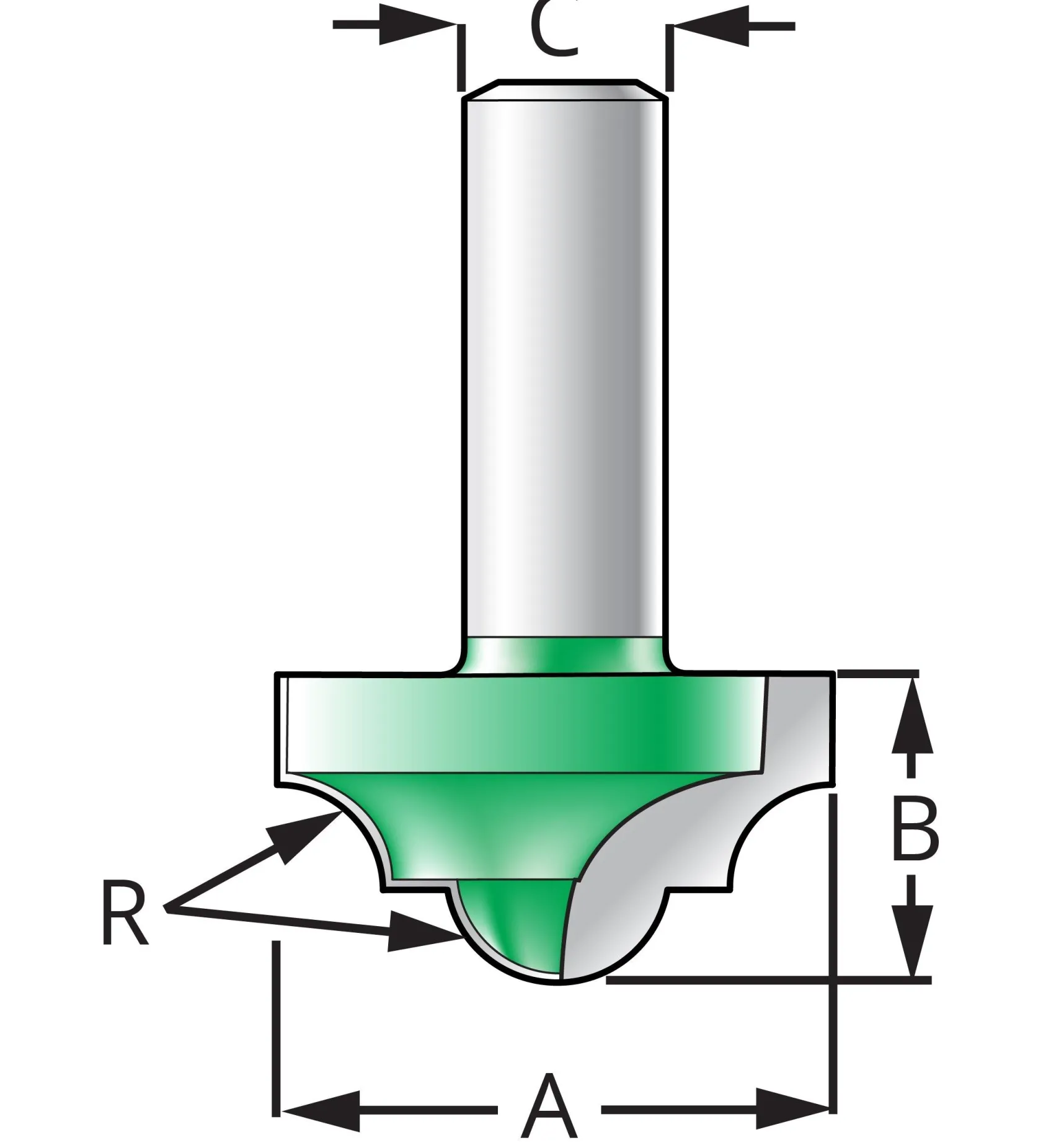 Clearance Reed And Bead Router Bit Routing