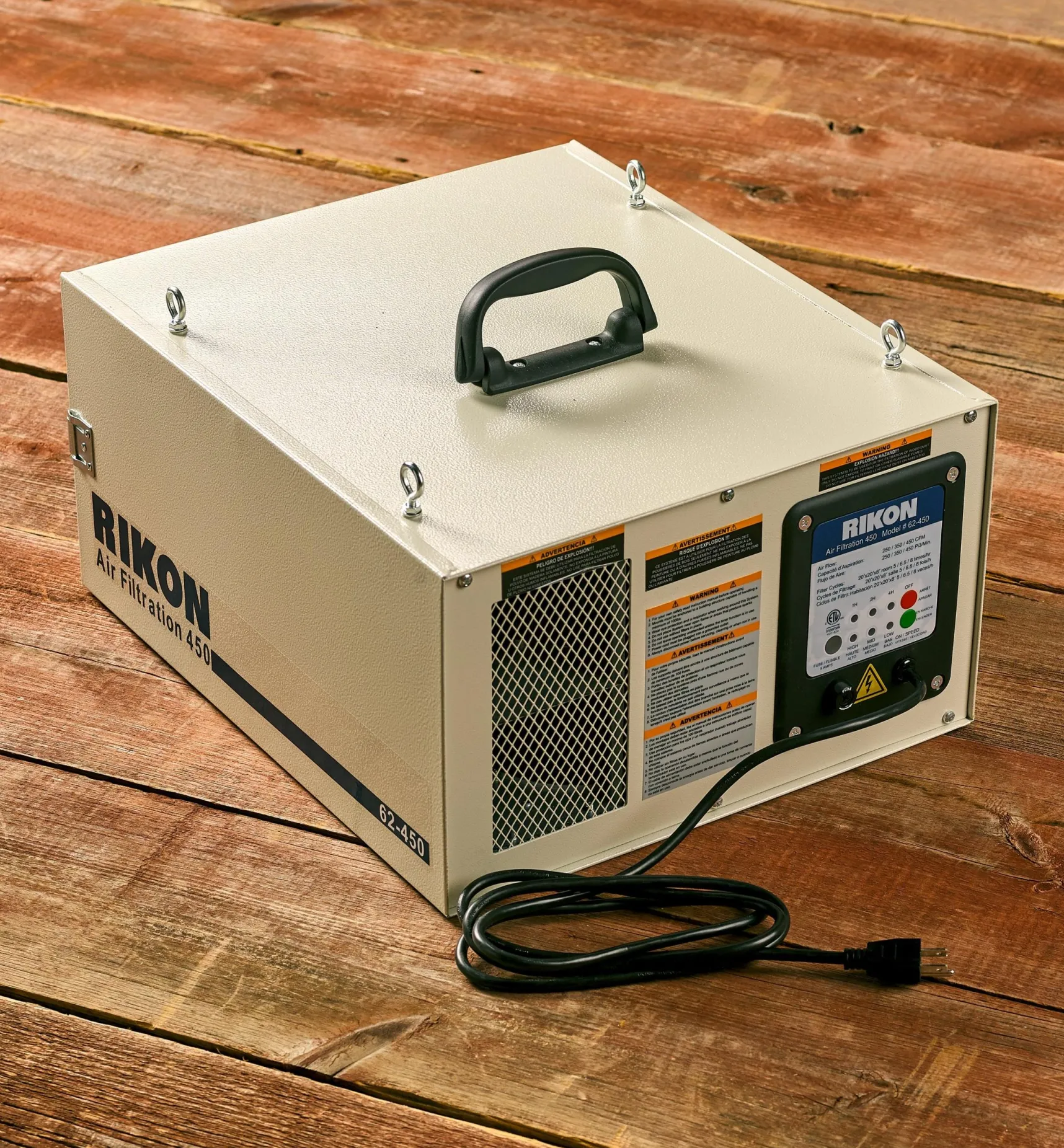Sale Rikon 450 Cfm Air Cleaner (Model 62-450) Workshop