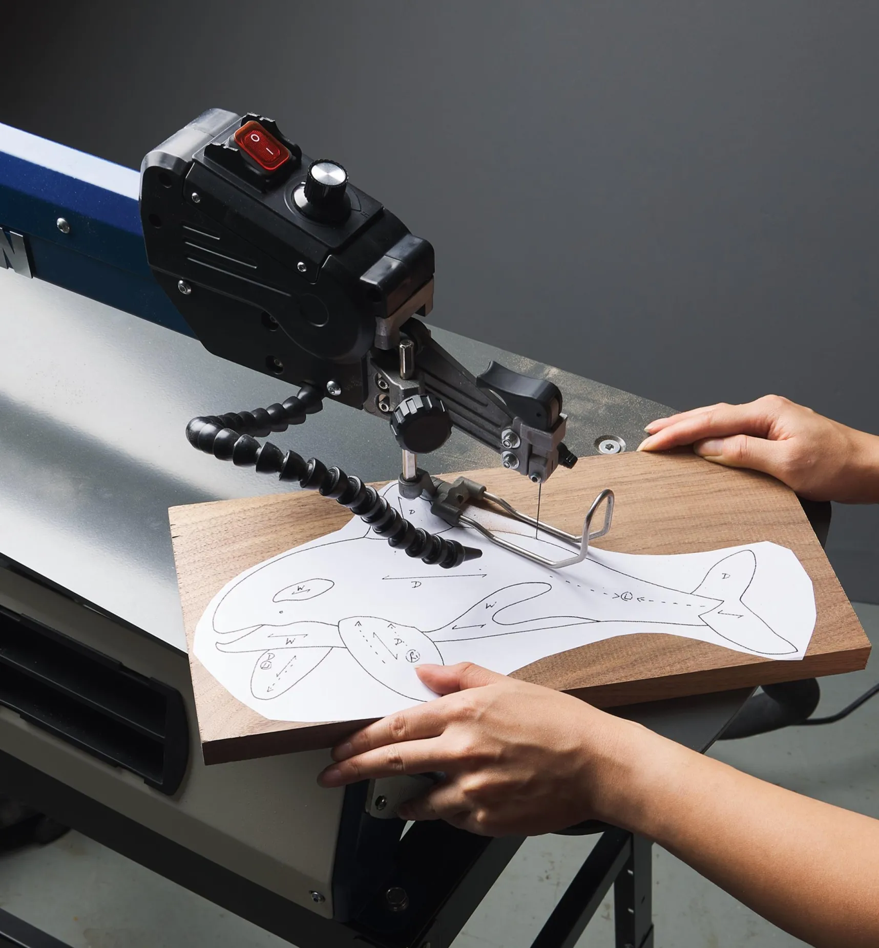 Online Rikon 22" Professional Variable-Speed Scroll Saw Power Tools