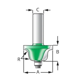 Outlet Roman Ogee Bits Routing