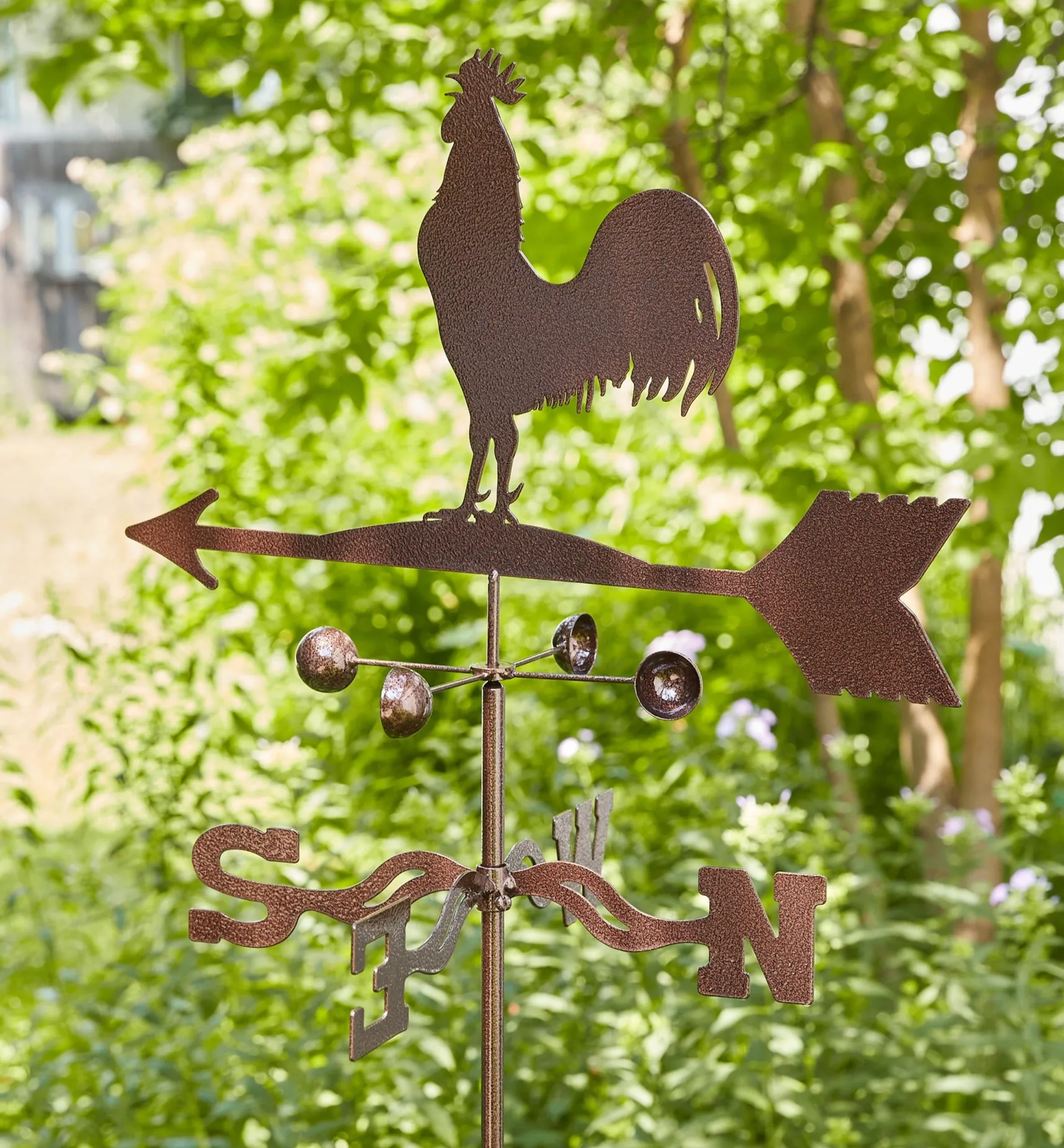 Clearance Rooster Garden Weathervane Weather Measurement