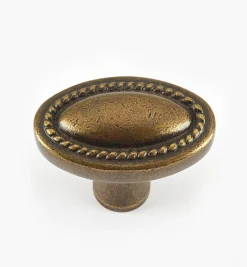 Sale Rope-Edged Oval Knob Knobs