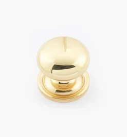 Online Round Brass Plain Knobs Knobs