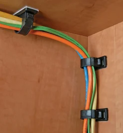 New Round Releasable Cable Clamps Electronics