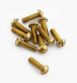 Outlet Round-Head Slot Brass Machine Screws Screws