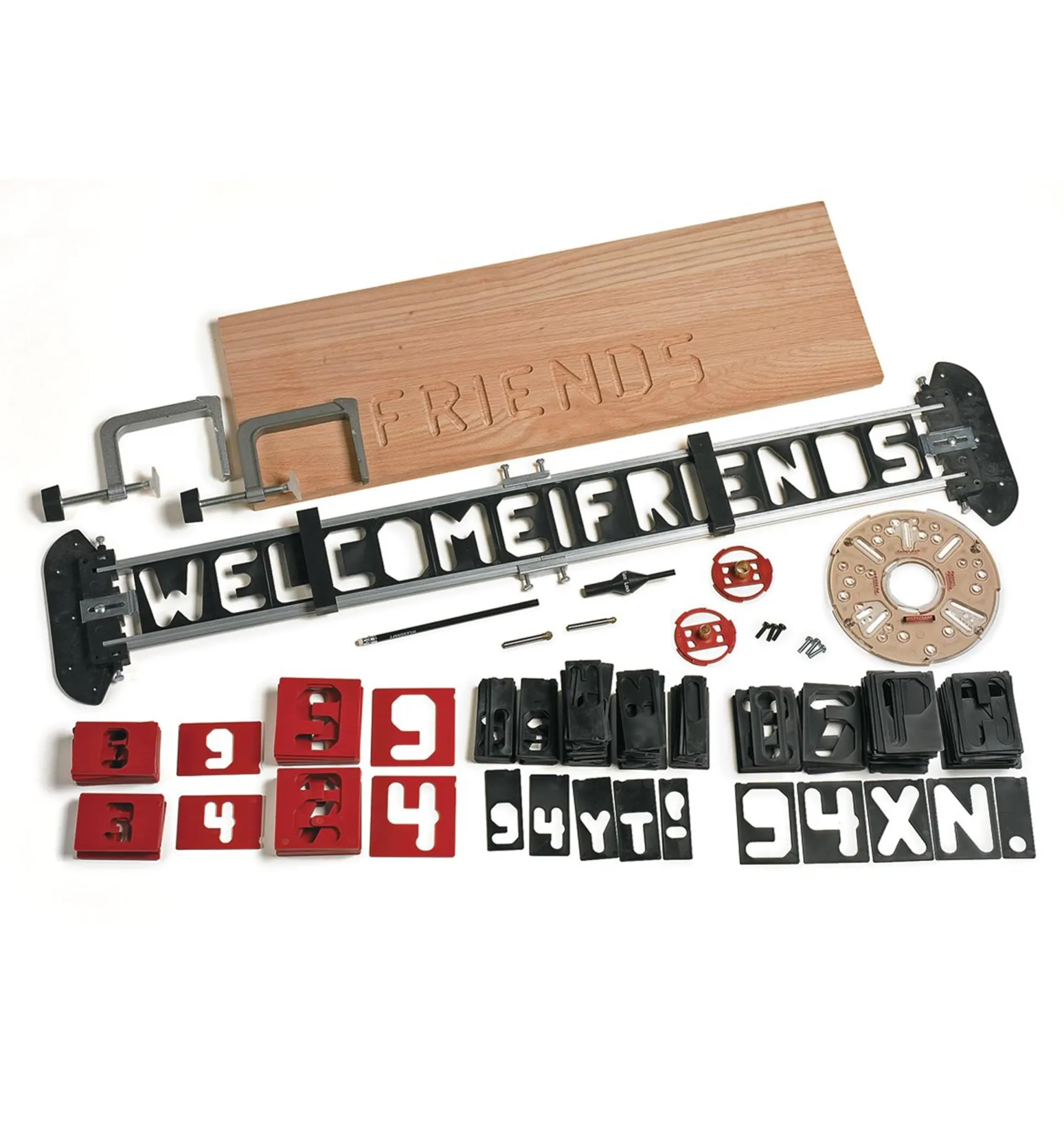 Hot Router Letter Template Set Routing
