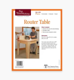 Online Router Table Plan Plans