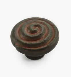 Outlet Rustic Swirl Knob Knobs