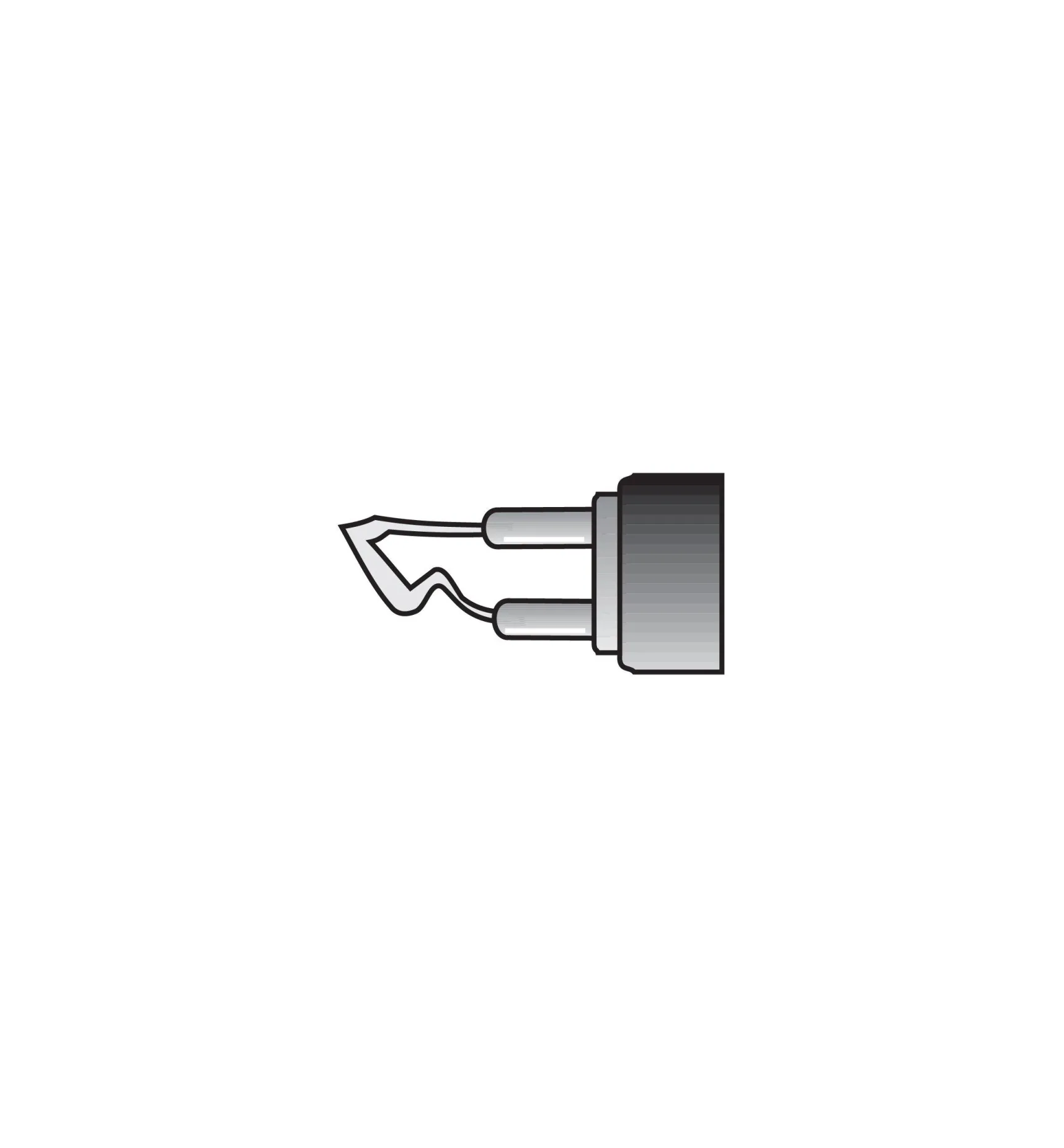Outlet #1S & #1M Handpieces For Razertip Wood Burning System Power Tool Accessories