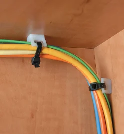 Hot Saddle Mounts For Cable Ties Storage & Organization