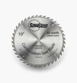 Hot SawStop 10" 40-Tooth Combination Blade Power Tool Accessories