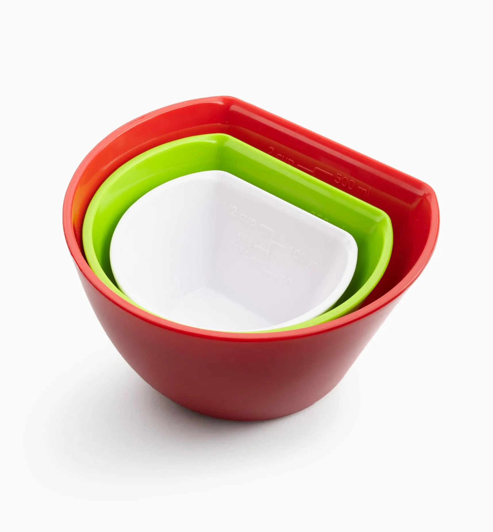 Hot Scoop Measuring Bowls Measurement