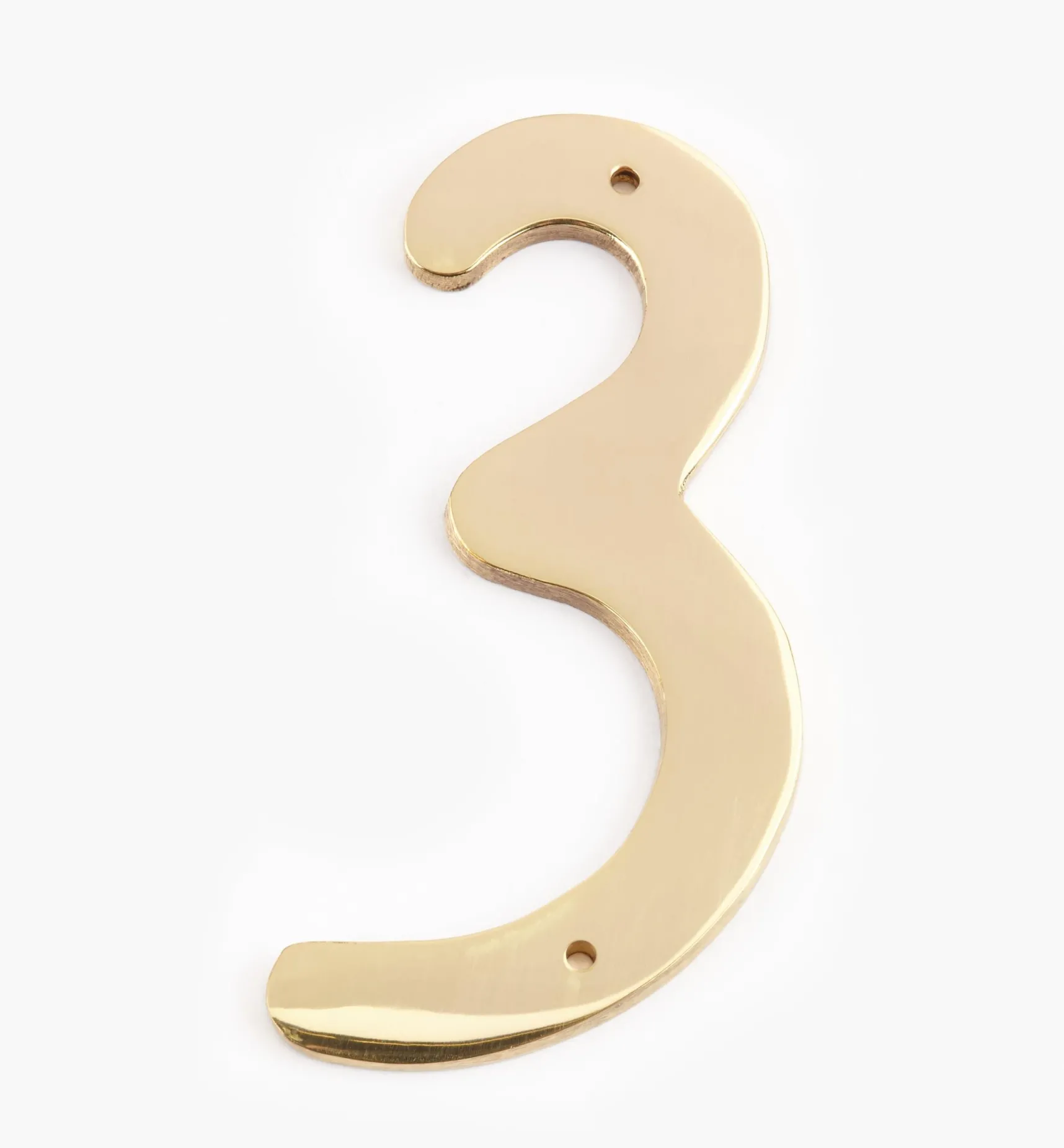 Sale Script Cast Brass House Numbers Architectural Hardware