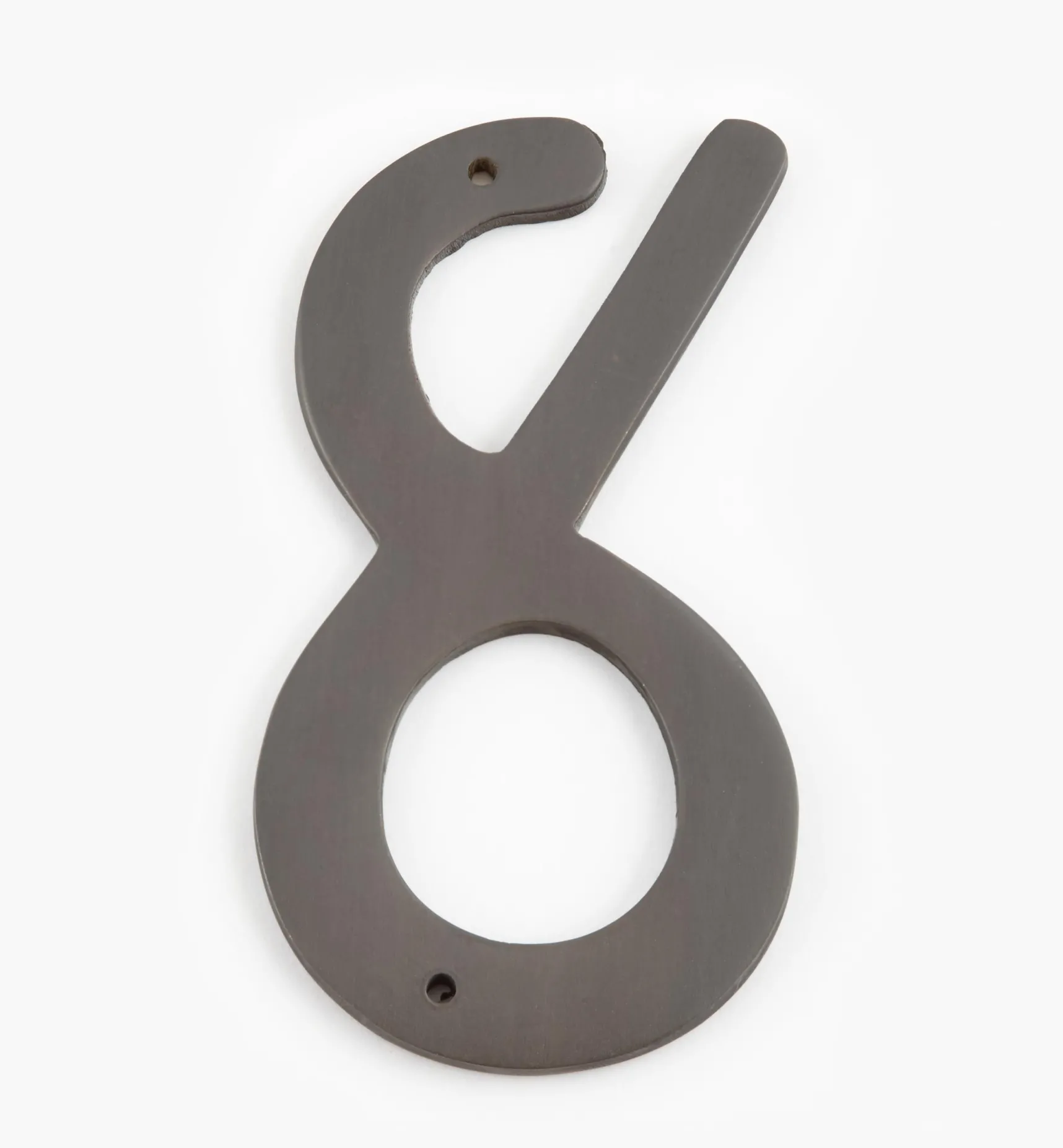Sale Script Cast Brass House Numbers Architectural Hardware