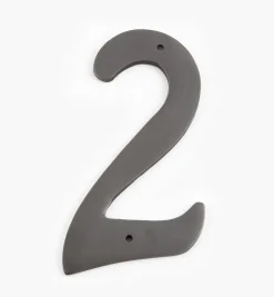 Sale Script Cast Brass House Numbers Architectural Hardware