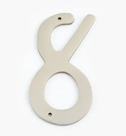 Sale Script Cast Brass House Numbers Architectural Hardware