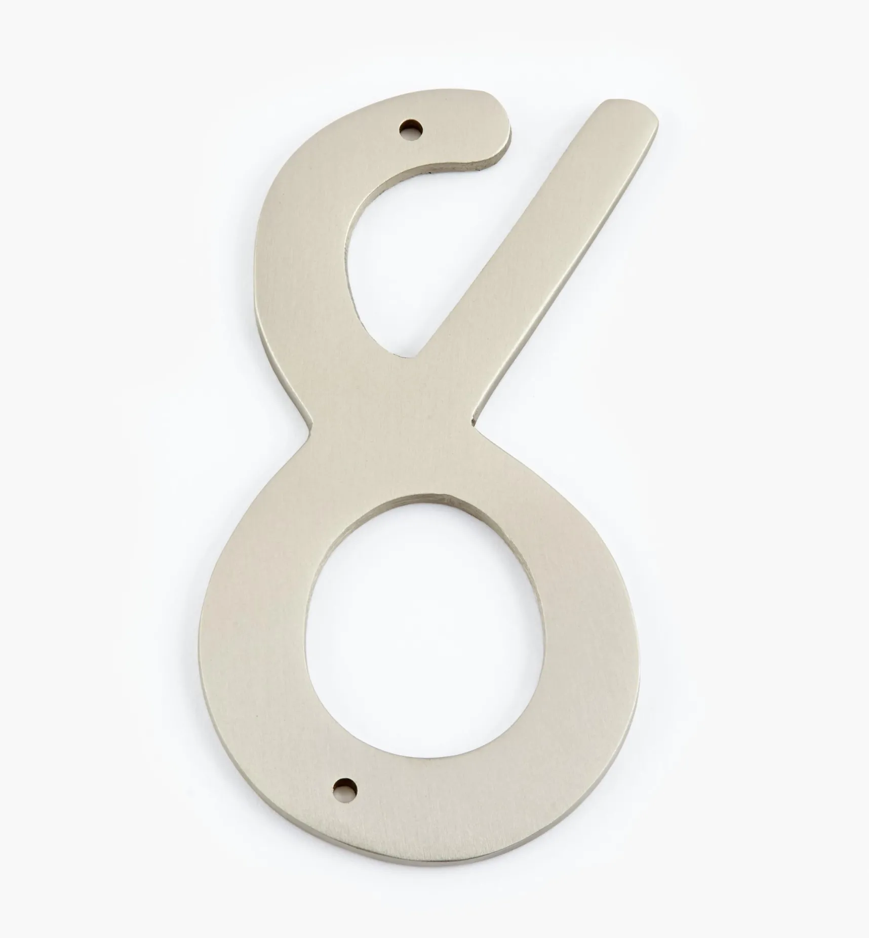 Sale Script Cast Brass House Numbers Architectural Hardware