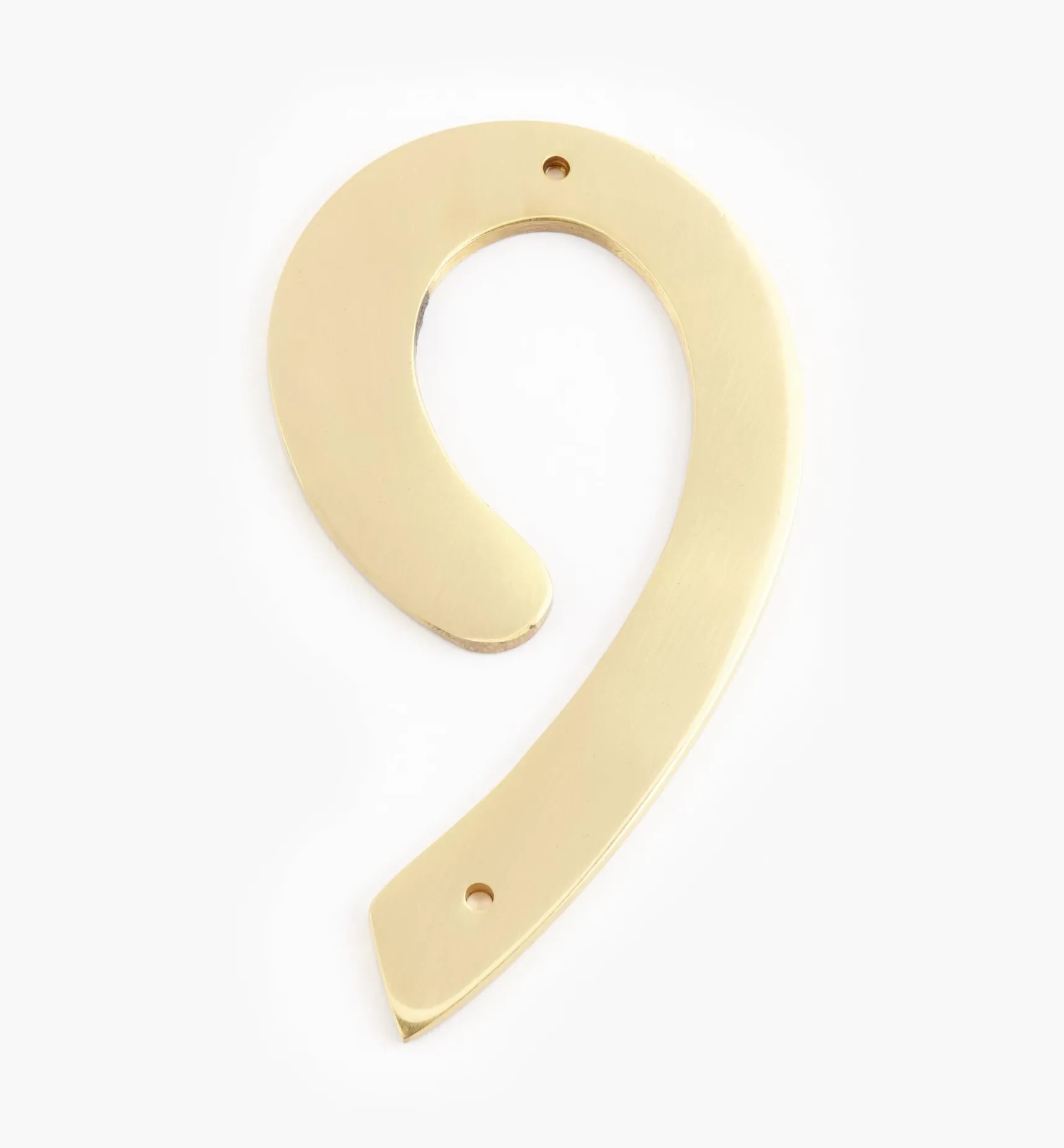 Sale Script Cast Brass House Numbers Architectural Hardware