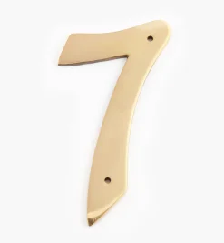 Sale Script Cast Brass House Numbers Architectural Hardware