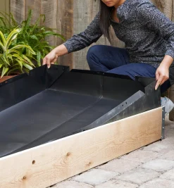 New Self-Watering Raised-Bed Hardware Container Gardening
