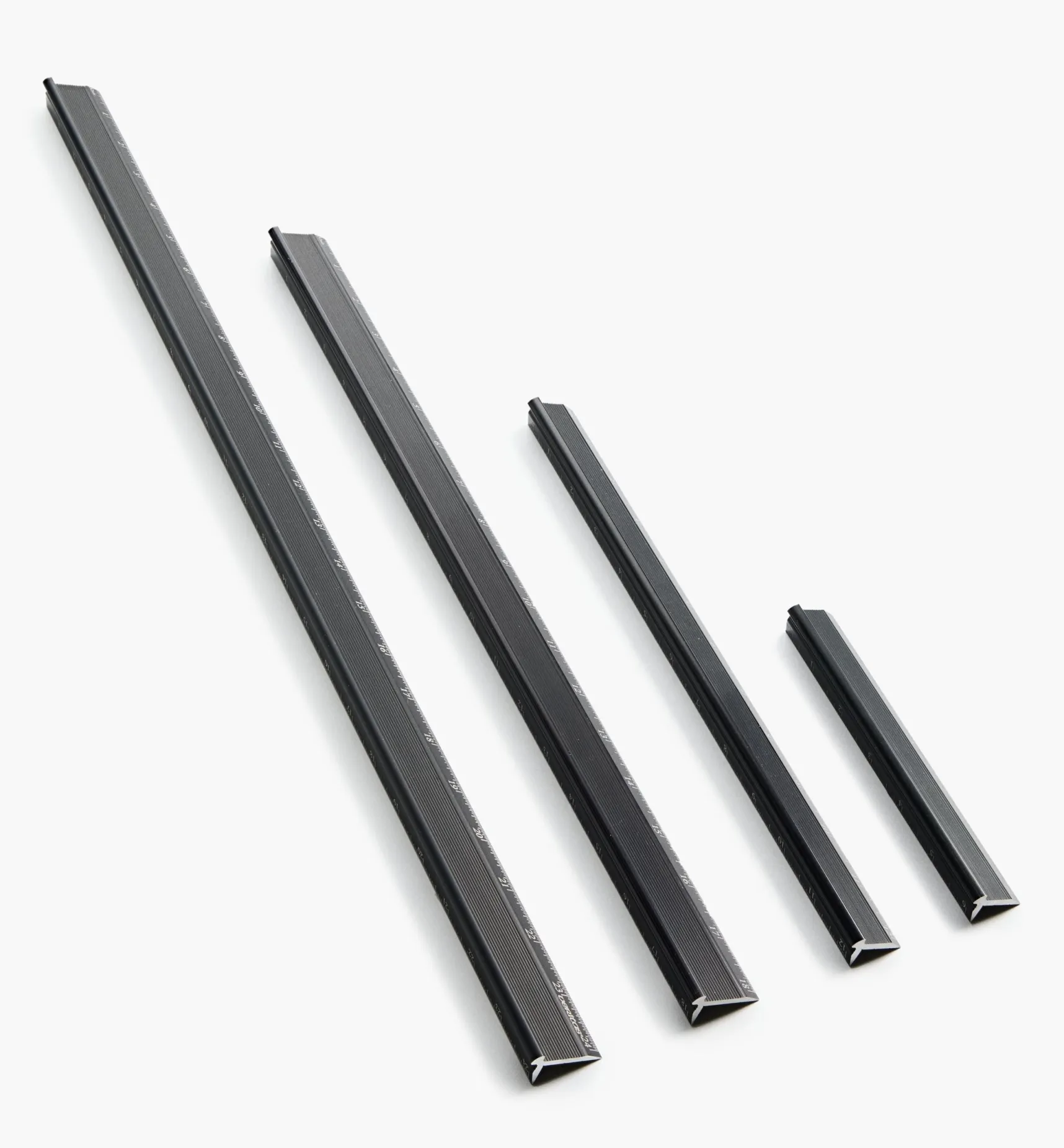 Hot Set Of 4 Veritas Imperial Edge Rules Marking & Measuring