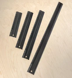 Set Of 4 Veritas Imperial/Metric Shop Rules Marking & Measuring