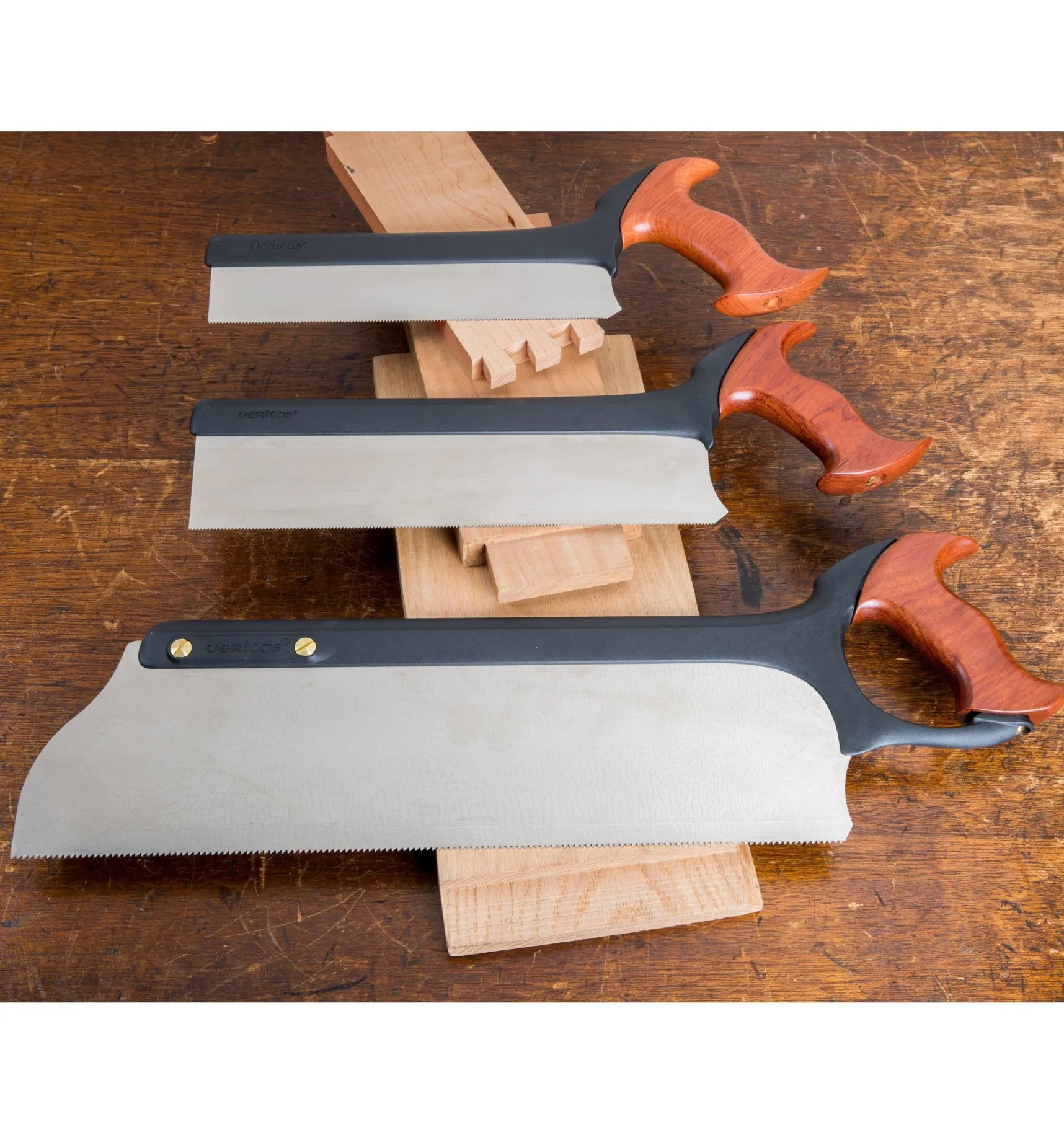 Online Set Of 3 Veritas Joinery Saws Saws