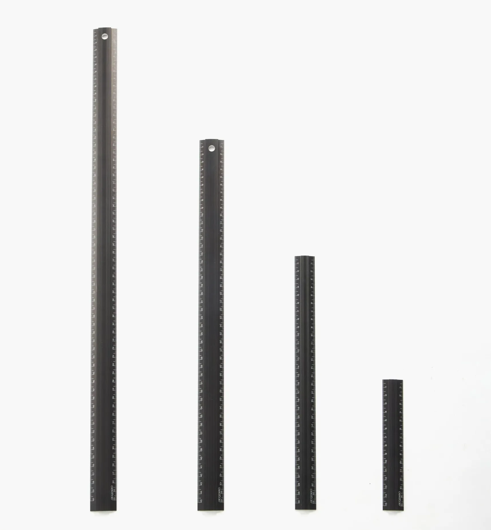 New Set Of 4 Veritas Metric Aluminum Bench Rules Marking & Measuring