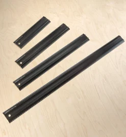 Clearance Set Of 4 Veritas Metric Shop Rules Marking & Measuring