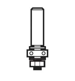 Shafts For 3-Wing Slotting Cutters Routing