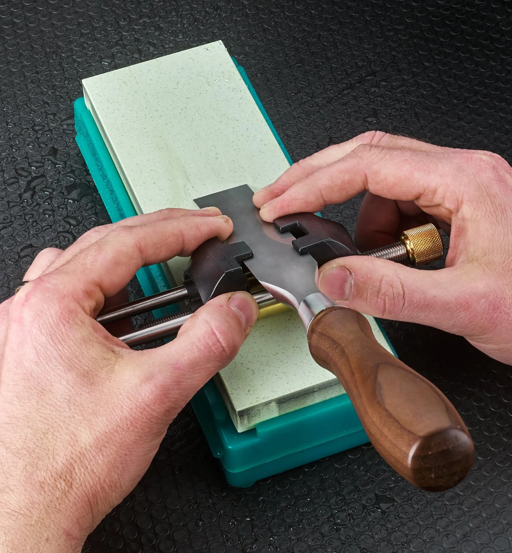 New Shapton 2000x Green Ha-No-Kuromaku Ceramic Stone Sharpening