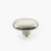 Discount Simple Pewter Oval Knob Knobs