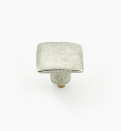 Online Simple Pewter Square Knob Knobs