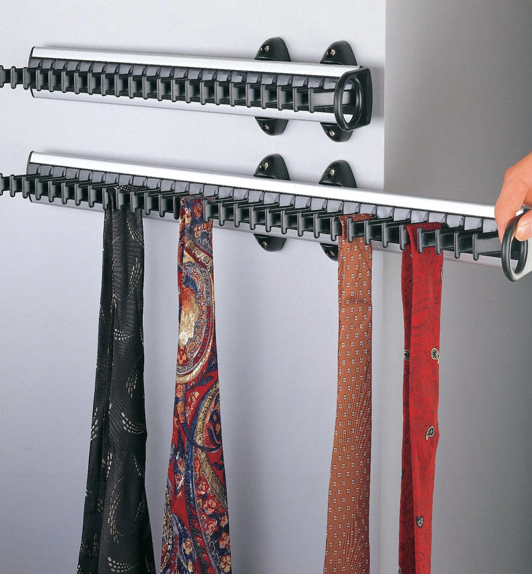 Discount Sliding Tie Racks Storage Organization
