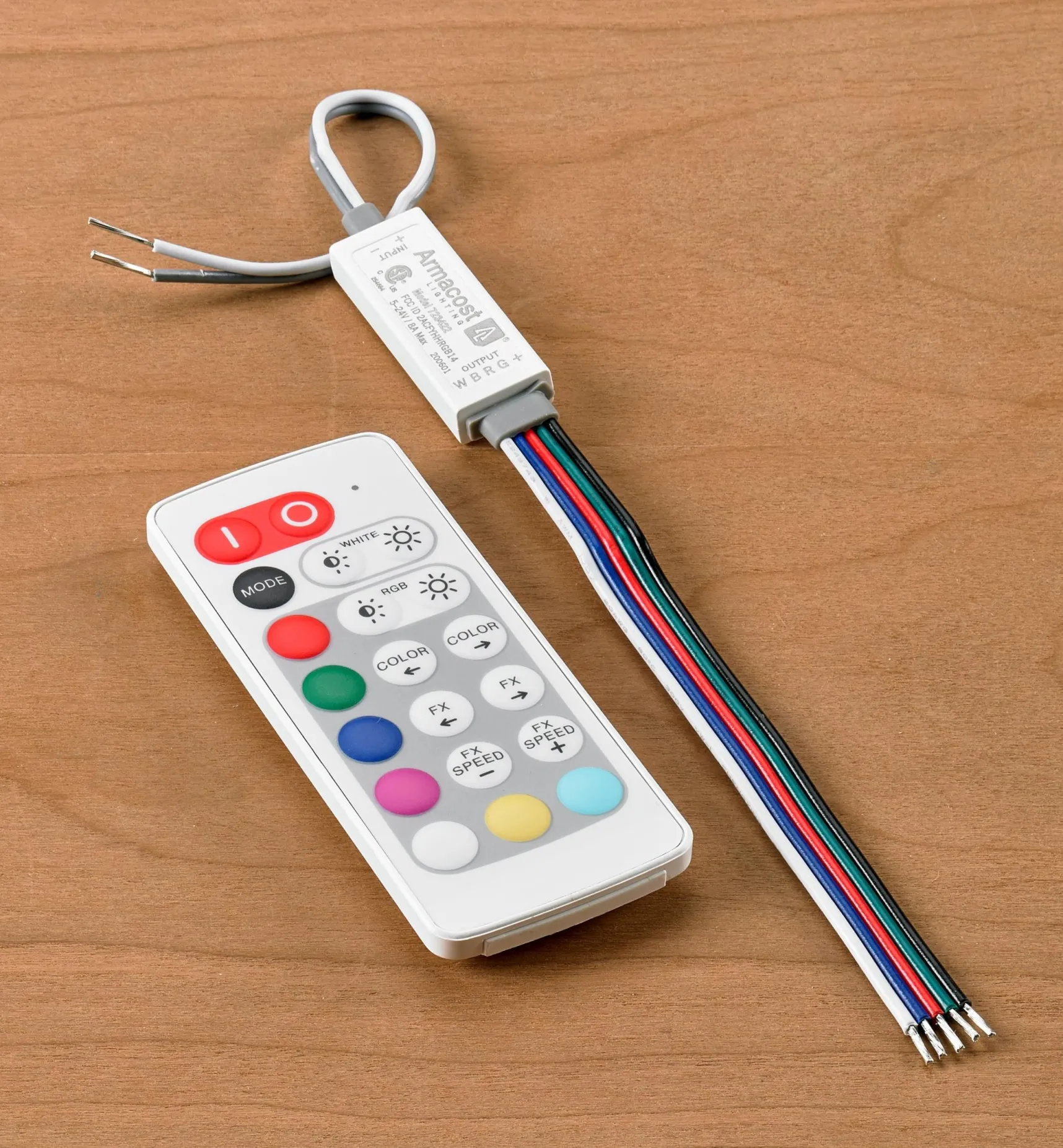 Discount Slimline Controller For RGB+W LED Tape Lights Lighting
