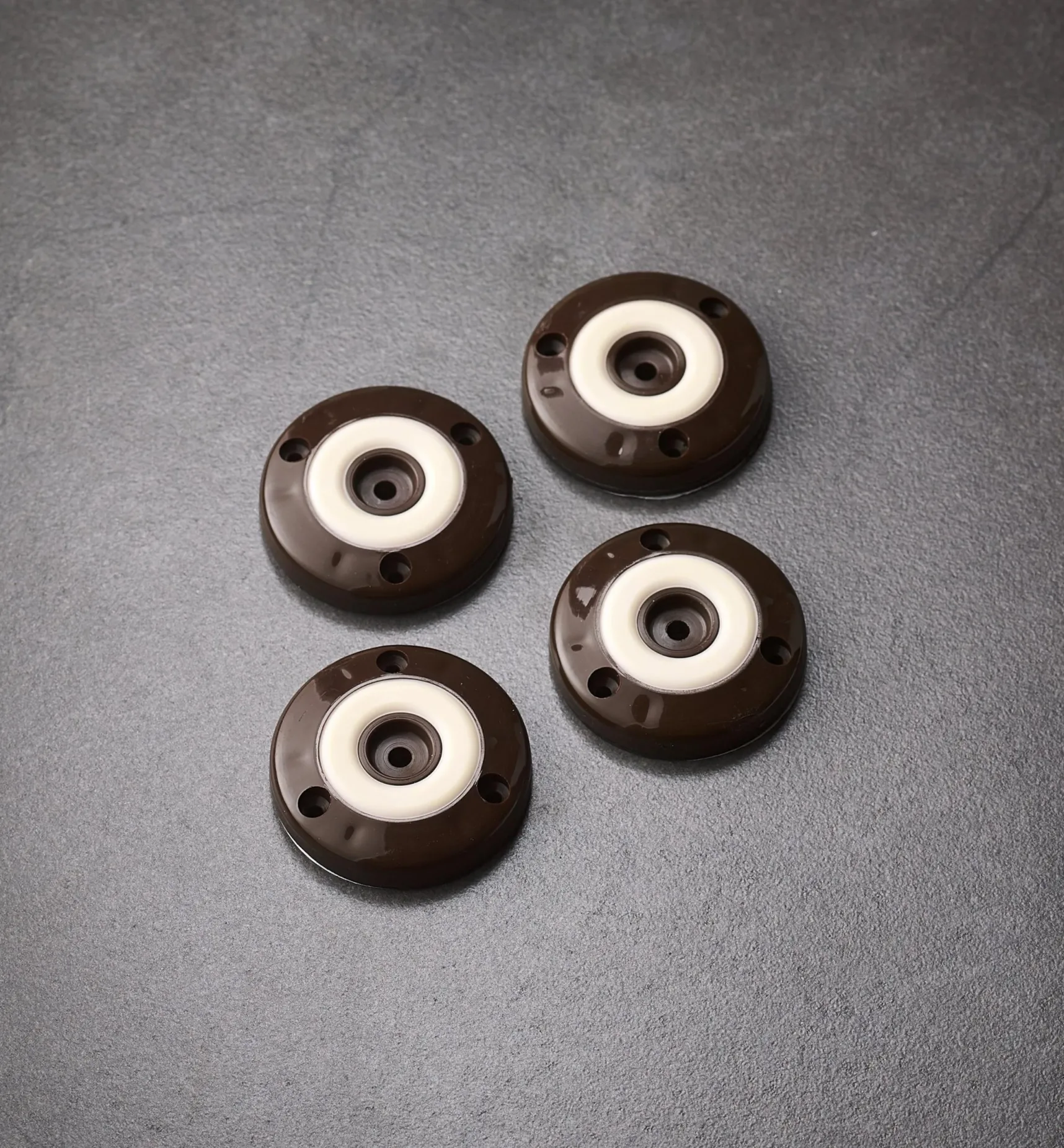 Slipstick Furniture Grippers, Chocolate Color Glides