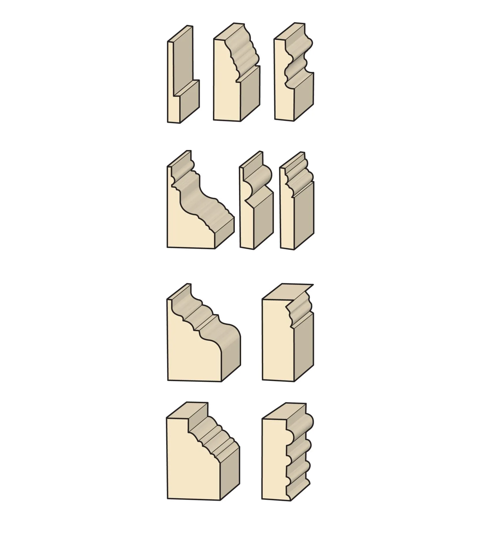 Discount Small Molding Bits Routing