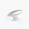 Sale Small Pearl Oval Nickel Knob Knobs