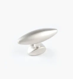 Sale Small Pearl Oval Nickel Knob Knobs