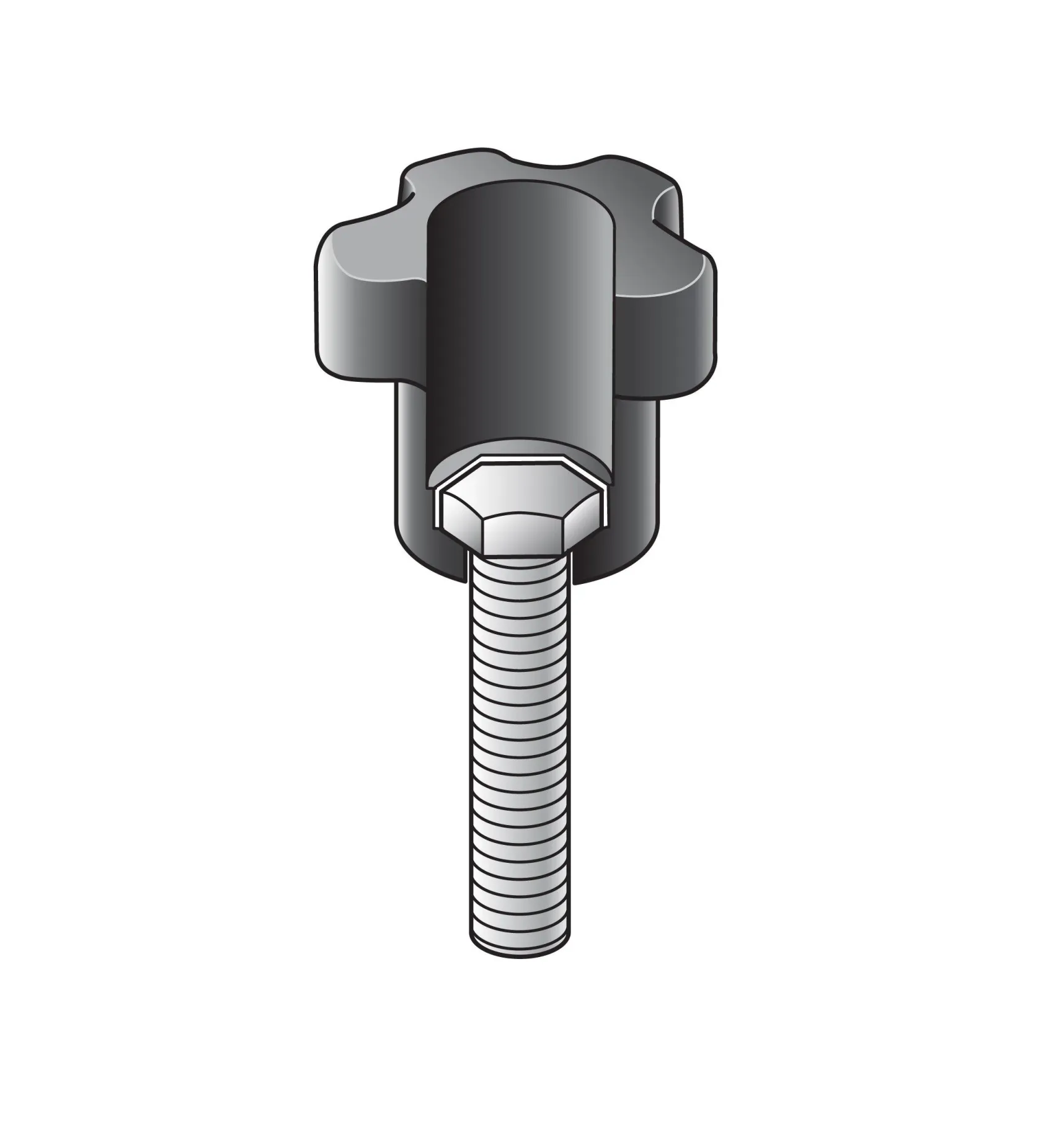 Online Snap-Lock Knobs (1/4-20 Thread) Jig & Fixture Parts