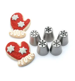 Discount Snowflake Piping Tips Confectionery & Decorating