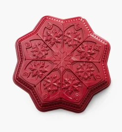 Clearance Snowflake Shortbread Pan Bakeware